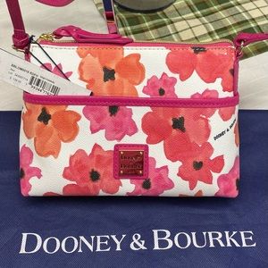 Bloom Ginger Crossbody in Red Floral
